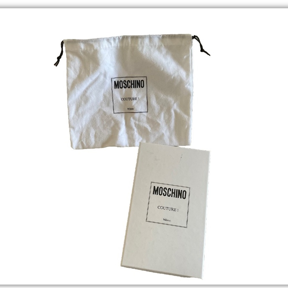 Moschino Couture! Milano Box & Dust bag.